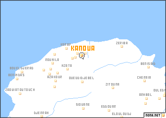 map of Kanouâ