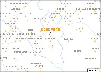 map of Kanpenga