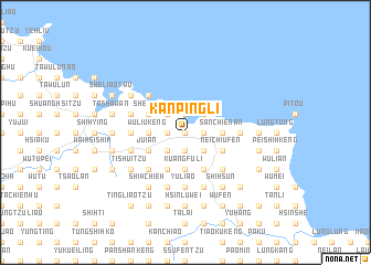 map of Kan-p\