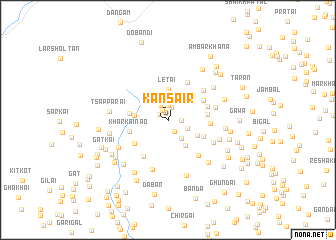 map of Kansair
