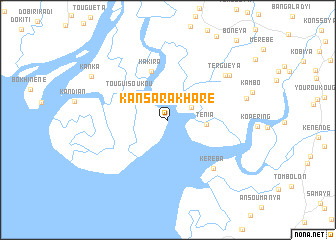 map of Kansarakharé