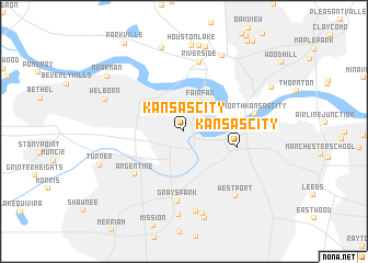 map of Kansas City
