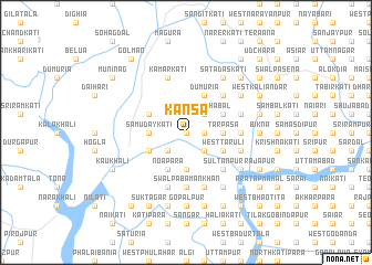 map of Kānsa