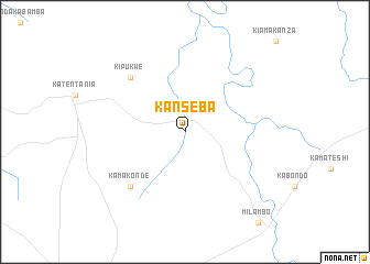 map of Kanseba