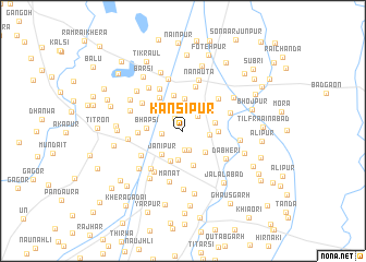 map of Kānsīpur