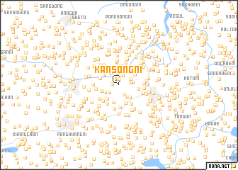 map of Kansŏng-ni