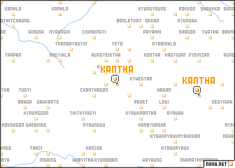 map of Kantha