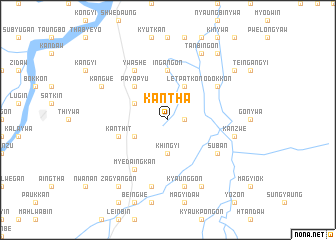 map of Kantha