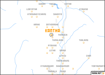 map of Kantha