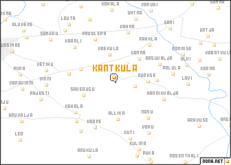 map of Kantküla