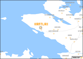 map of Kantlax