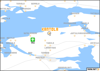 map of Kantola