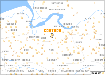 map of Kantora