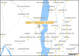 map of Kantyoaga Dyerma