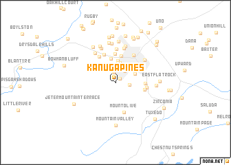 map of Kanuga Pines