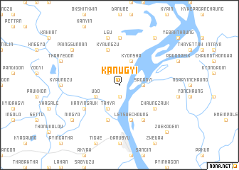 map of Kanugyi