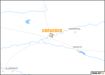 map of Kanukovo