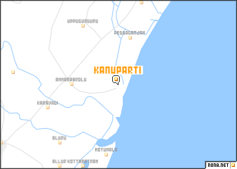 map of Kanuparti