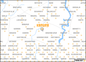 map of Kanura