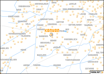 map of Kanwar