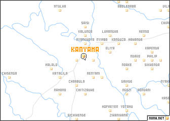 map of Kanyama