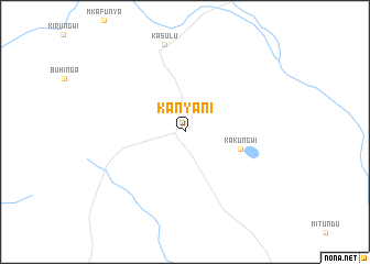 map of Kanyani