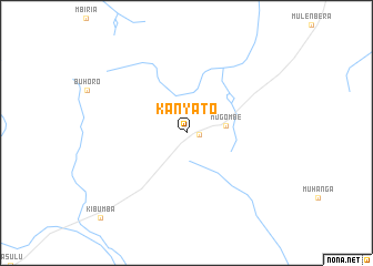 map of Kanyato