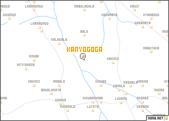 map of Kanyogoga