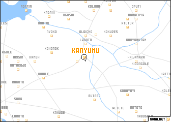 map of Kanyumu