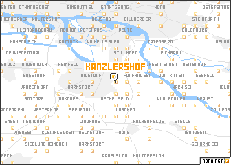 map of Kanzlershof