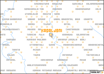 map of Kāoāljāni