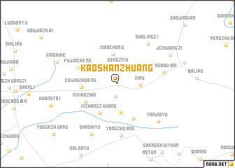 map of Kaoshanzhuang