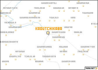map of Kaoutchi Kaba