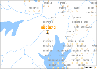 map of Kapaiza