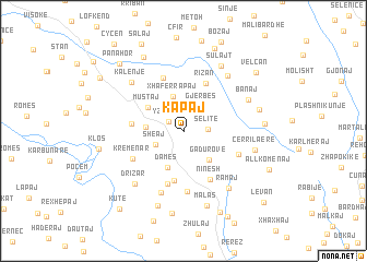 map of Kapaj