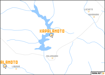 map of Kapalamoto
