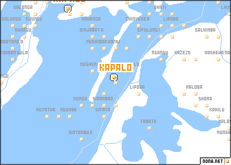 map of Kapalo