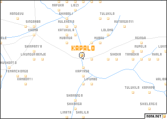 map of Kapalo