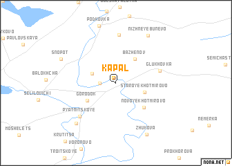 map of Kapal\