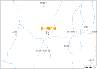 map of Kapamai