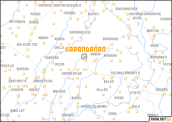 map of Kapandanan