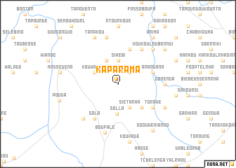 map of Kaparama