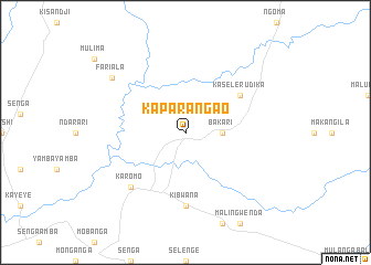 map of Kaparangao