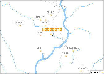 map of Kaparata