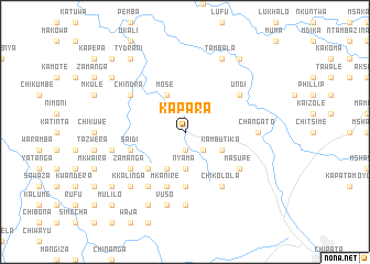 map of Kapara