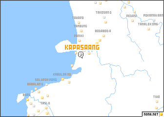 map of Kapasaang