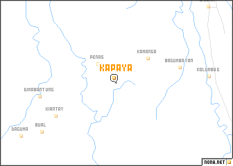 map of Kapaya