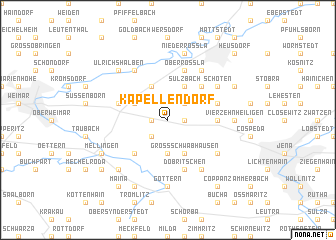 map of Kapellendorf