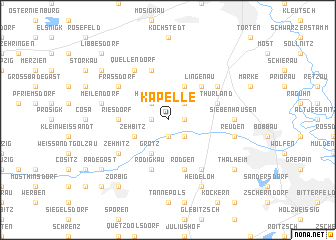 map of Kapelle