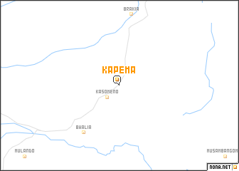 map of Kapema